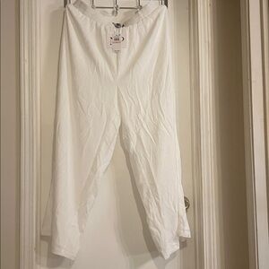 NWT Nina Parker white Wide Leg Pants